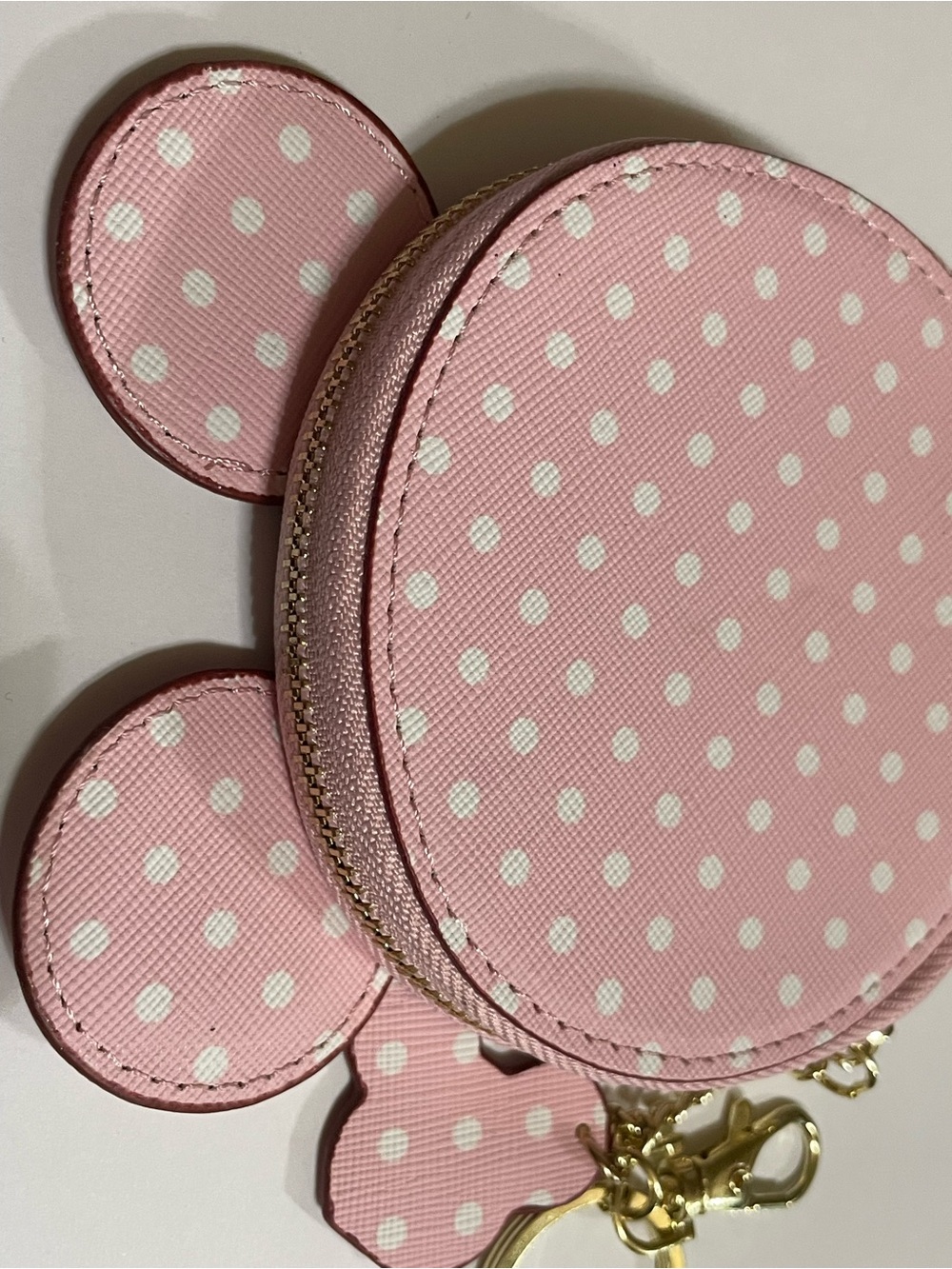 Pink Minnie Mouse Coin Purse Keychain #0734 - Picture 2 of 9